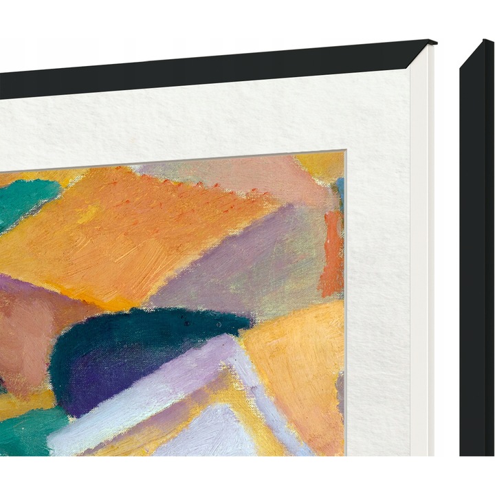 TCL FRM654A-O dekoratív keret televízióhoz, 65 hüvelyk, fekete, könnyű összeszerelés