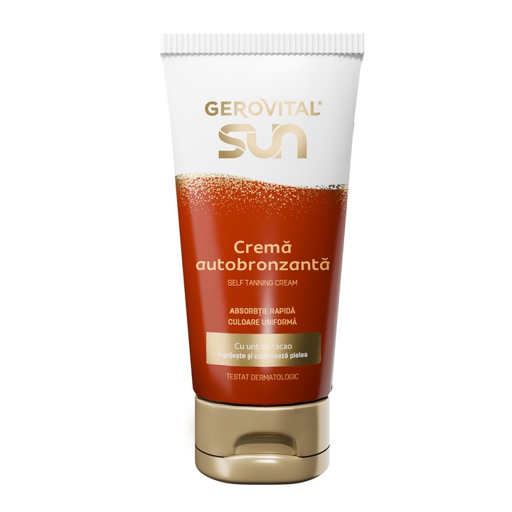 Gerovital Sun önbarnító krém, 150 ml