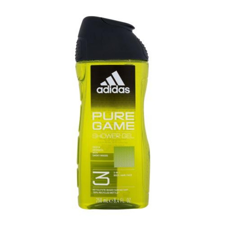 Adidas Pure Game tusfürdő, uniszex, 250 ml