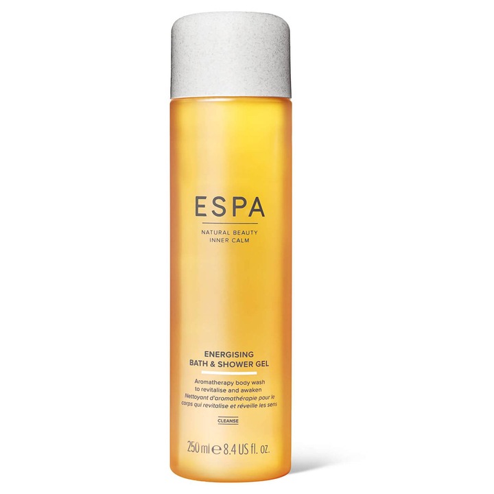 Gel de duș, ESPA, Energizant, 250 ml, pentru toate tipurile de piele