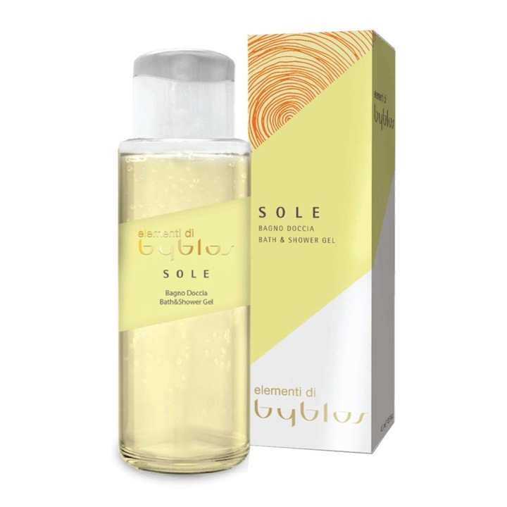 Byblos Sole tusfürdő, 400 ml, minden bőrtípusra, uniszex