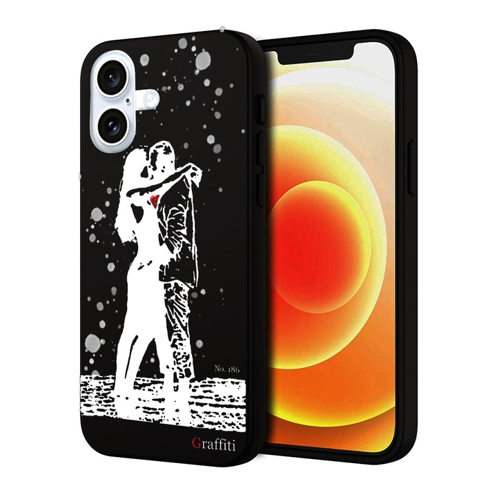 iPhone 17 kompatibilis telefontok - Graffiti No.186 mintás szilikon tok