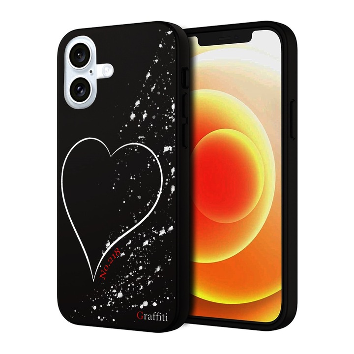 iPhone 17 kompatibilis telefontok - Graffiti No.218 mintás szilikon tok ﻿