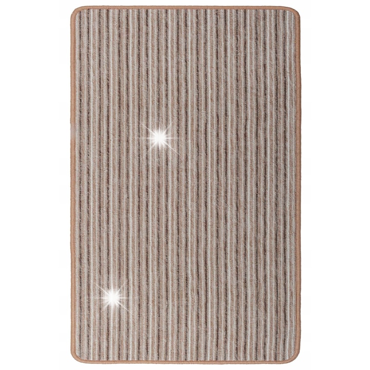 Szőnyeg szett, Multi-Decor, Chodnik Paski, 80x140cm, Bézs