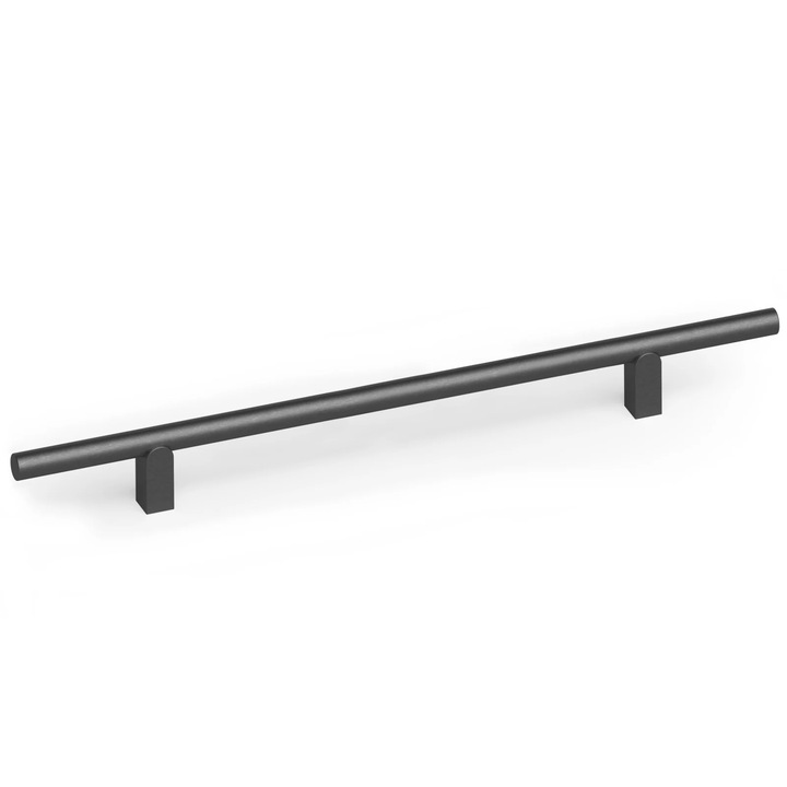 Maner pentru mobila Kumo, finisaj negru titan, L:480 mm