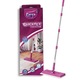 Mop Parex QuickPick pentru Servetele Umede si Lavete, Sistem Prindere Rapida cu Buton, Cap Rotativ 360°, Compatibil Sleepy, Curatenie Rapida fara Galeata, Include 10 Servetele