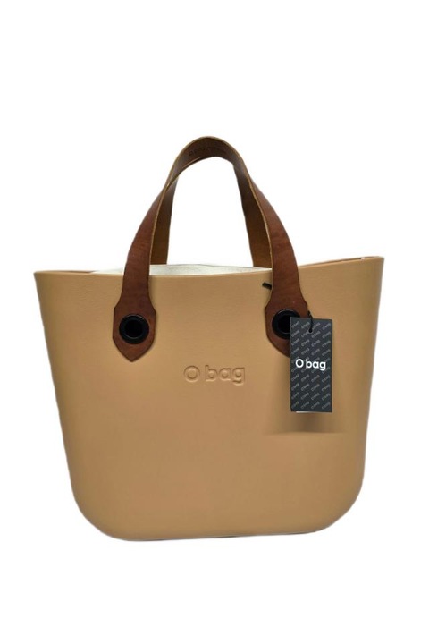Geanta O bag, culori variate, Caramel, 35x30x10