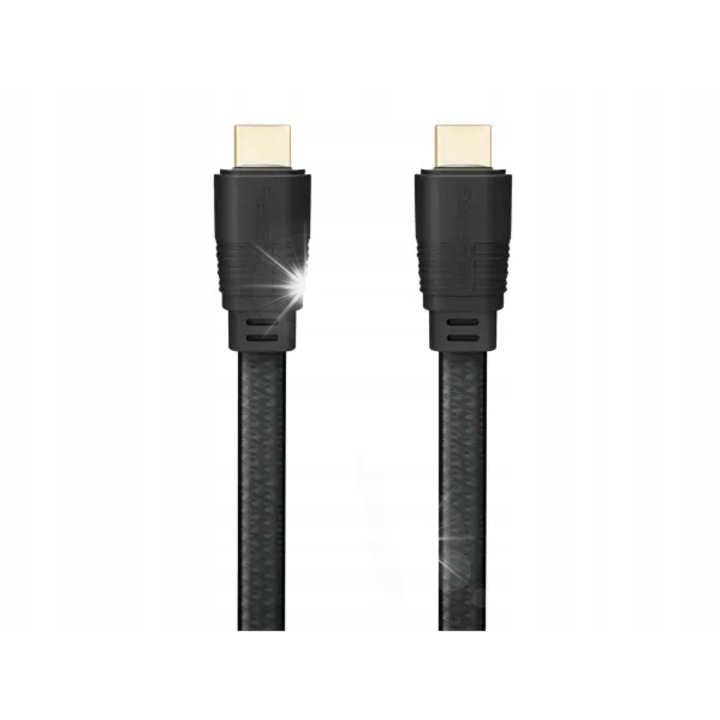 HDMI кабел Reinston 3м, 4K, високоскоростен HDMI с Ethernet, черен