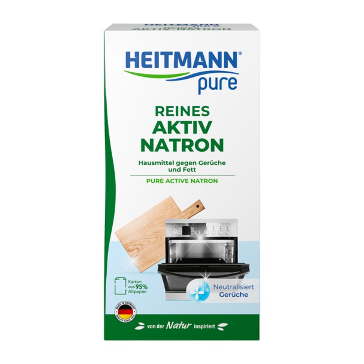 Pachet 6 x Praf Profesional De Curatat Cu Bicarbonat De Sodiu 450 g, Heitmann Pure Aktiv Natron