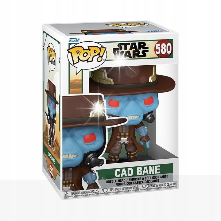 Фигурина Funko Pop Star Wars Cad Bane, 580, винил, 10см