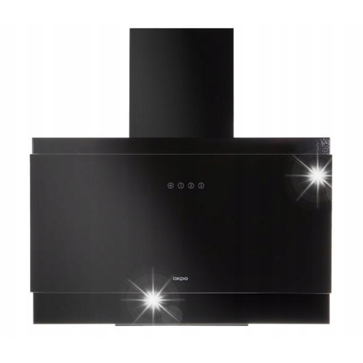 Hota Akpo WK-11 Juno 60, 304,3 m3/h, черна, 60x60,5x32,5cm, с дистанционно управление