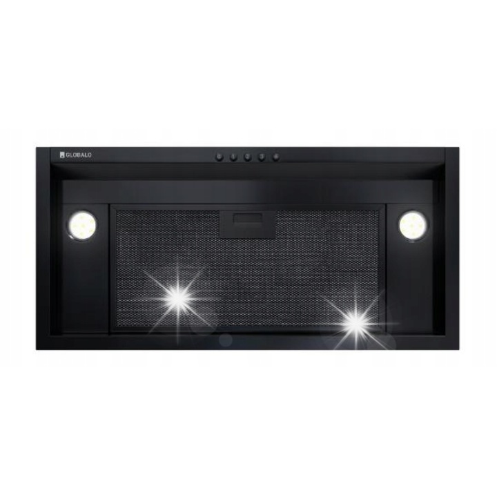 Вграден абсорбатор Arcedo 60.1, 330 м3/ч, 3 степени, черен, 59,8x27см