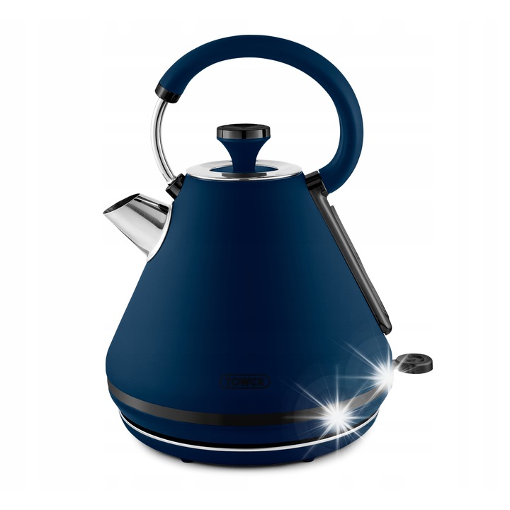 Fierbator electric Tower Cavaletto, 1,7L, 3000W, inox, roz aurie, 29,1x23,4x21,1cm