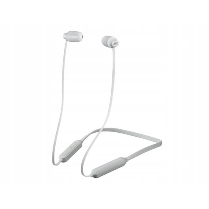 Casti wireless JVC HA-FX35BT, mikrofon, fehér, 20g