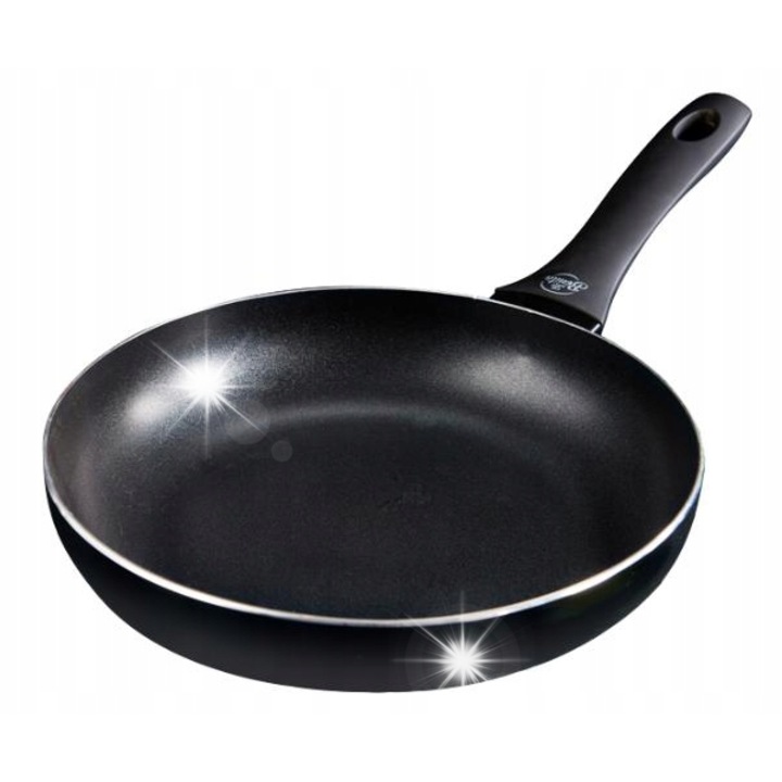 Тиган La Bonita Onyx 28 см, алуминиев, черен, за индукционни котлони