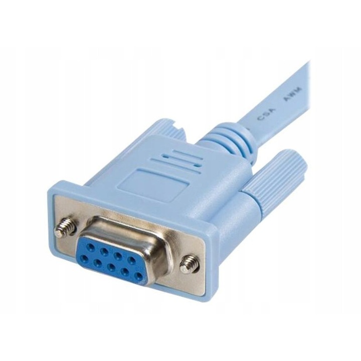 Cablu RJ45 la DB9 StarTech, 1,8 m, albastru