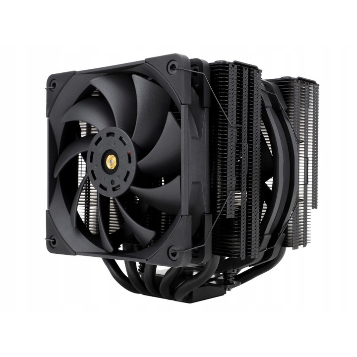 Racire CPU Thermalright Frost Commander 140, 2 ventilatoare 120x120mm si 140x152mm, negru, dimensiuni radiator 158x121x140mm