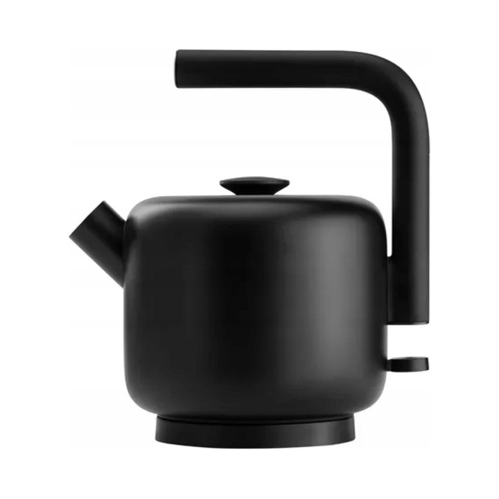 Fierbator electric Fellow Clyde 1,5 L, negru mat, 220/240 V, dimensiuni 24,7x26,5x18,1 cm