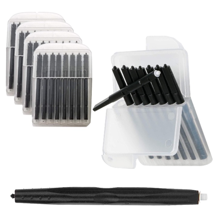 Betisoare universale pentru indepartarea cerumenului din aparatul auditiv, Negru, 4 buc