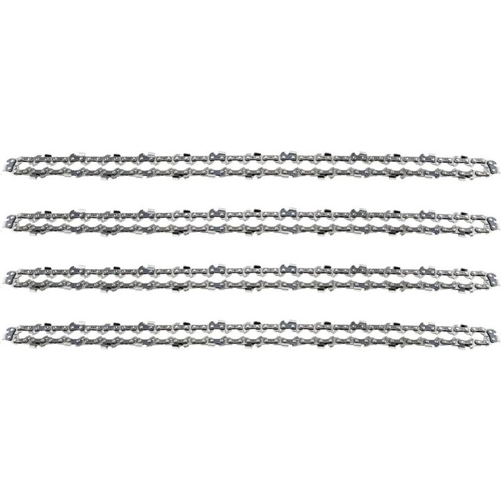 Set de 4 lanturi pentru ferastraie cu motor 18" (45 cm), 1.3 mm, 64 linkuri de actionare, pentru taierea lemnului