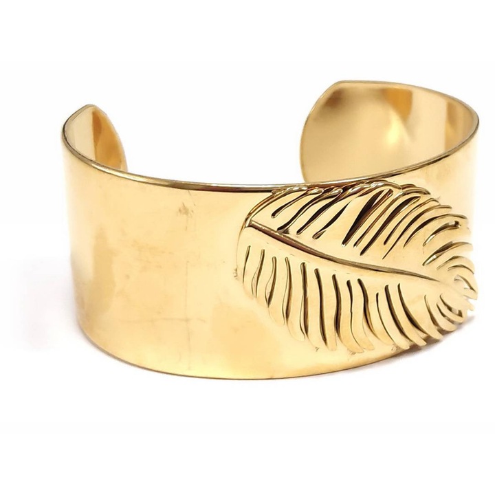 Bijuterie bratara aurie dama, Karma, model 2412-206X