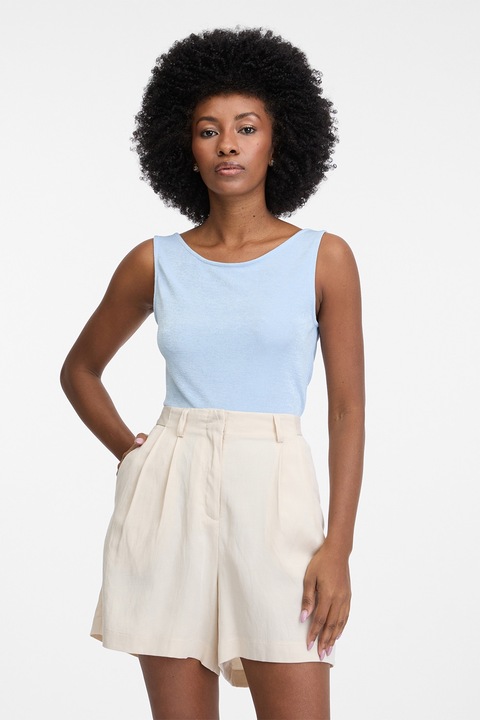 Orsay, Body cu bretele incrucisate, Albastru azur