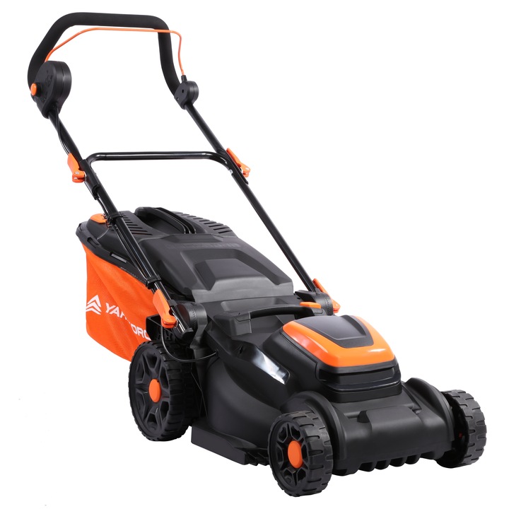 Masina de tuns gazon Yard Force LM C40B cu acumulator, 40V, 40 cm, 500 m²