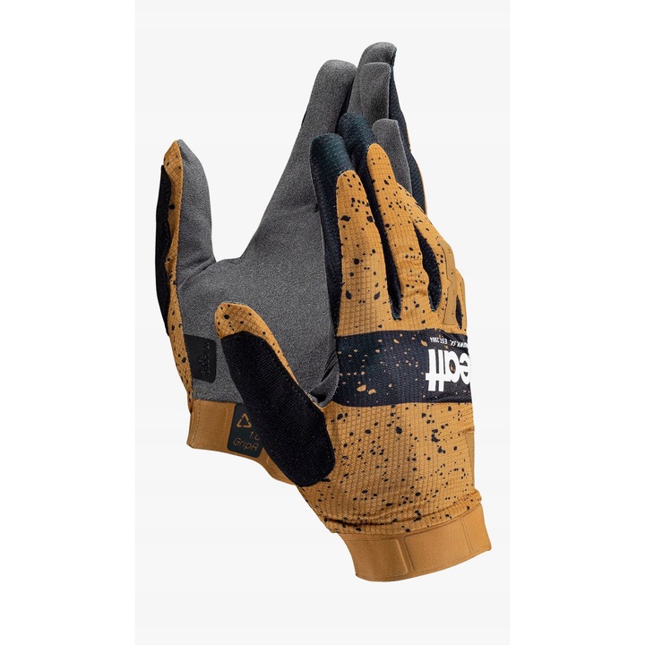 Leatt Glove MTB 1.0 GripR sportkesztyű, rozsda, XL, szellőző anyag, érintőképernyő-kompatibilis
