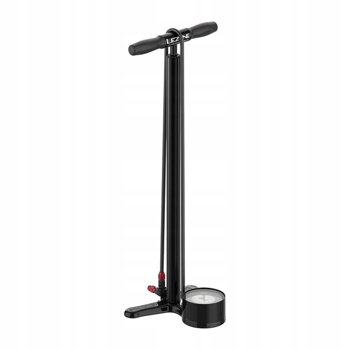 Помпа за велосипед Lezyne Alloy Floor Drive 3.5, 220 PSI, алуминий, сатенено черна, 65,3x25,8x21,5 см
