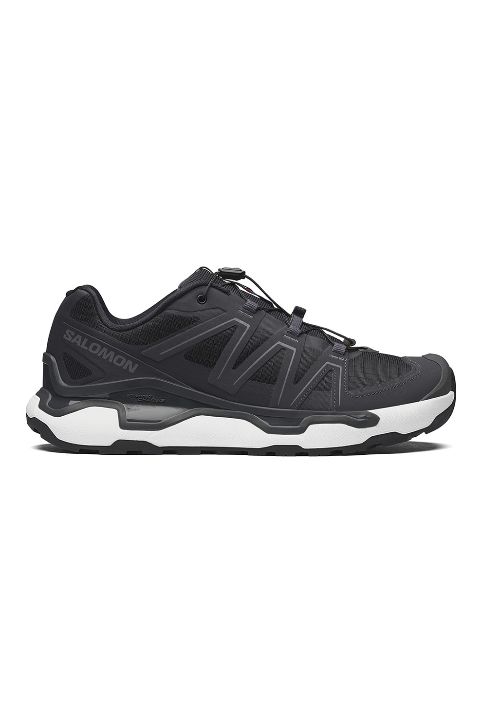 Salomon, Pantofi sport XC ROAM low-cut, Negru, Gri antracit, 8