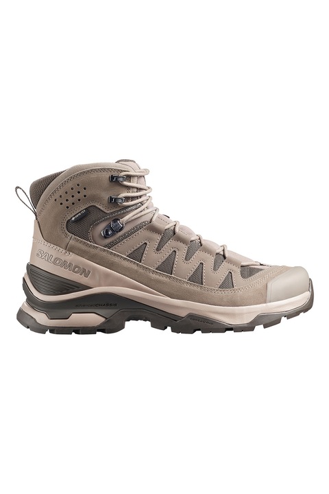 Salomon, Ghete Quest Echo cu tehnologie Gore-Tex, pentru drumetii, Maro deschis/Maro nisip