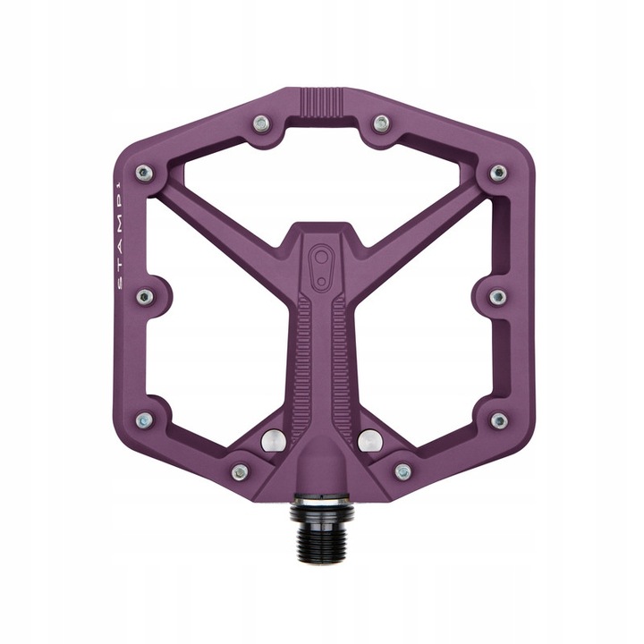 Crankbrothers Stamp 1 Gen 2 kerékpár pedál, rózsaszín, Large, 10 tüske, könnyű súly
