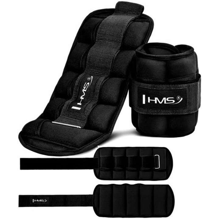 Greutati fitness HMS ONK03 set 2x1,5kg, neopren, 34x14cm, reglabil