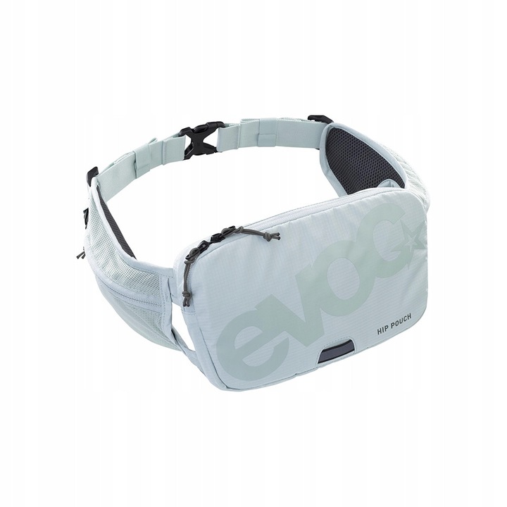 Evoc Hip Pouch 1 L sport övtáska, menta, 26x16x2cm, 2 cipzáras zseb, Air Pad rendszer
