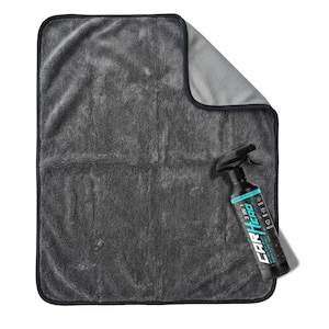 Pachet Dry & Protect, Car Hero, Solutie Curatare fara Apa, Prosop Microfibra Ultra Absorbant, Gri, 95x65cm