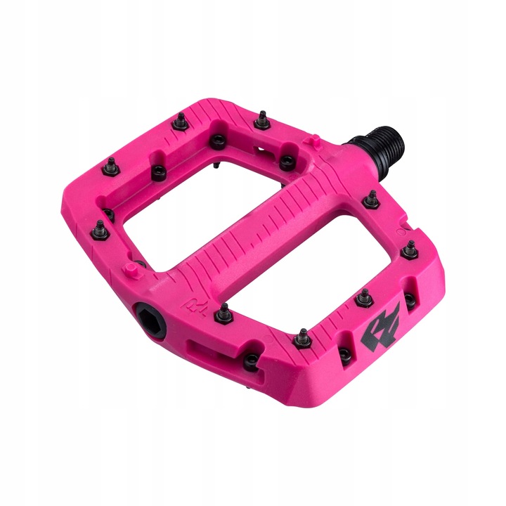 Pedale bicicleta Race Face Chester, magenta, dimensiune mica
