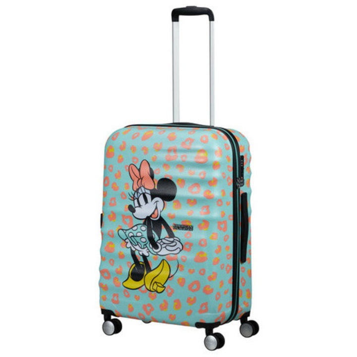 Troler mediu American Tourister Wavebreaker Disney, ABS, 4 roti, 67cm
