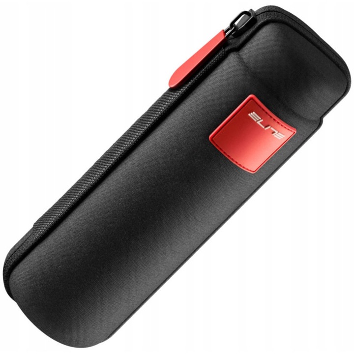 Bidon Elite Takuin Maxi 750ml, waterproof, negru-rosu