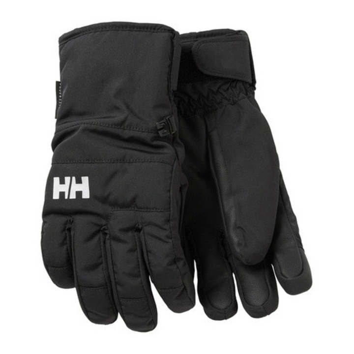 Helly Hansen Jr Swift HT Glove 2.0 sportkesztyű, vízálló, fekete, 10-es méret