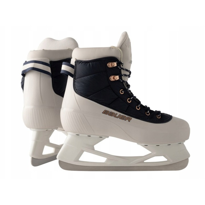 Bauer Radiant Junior korcsolya, fűtött lábbeli, fehér