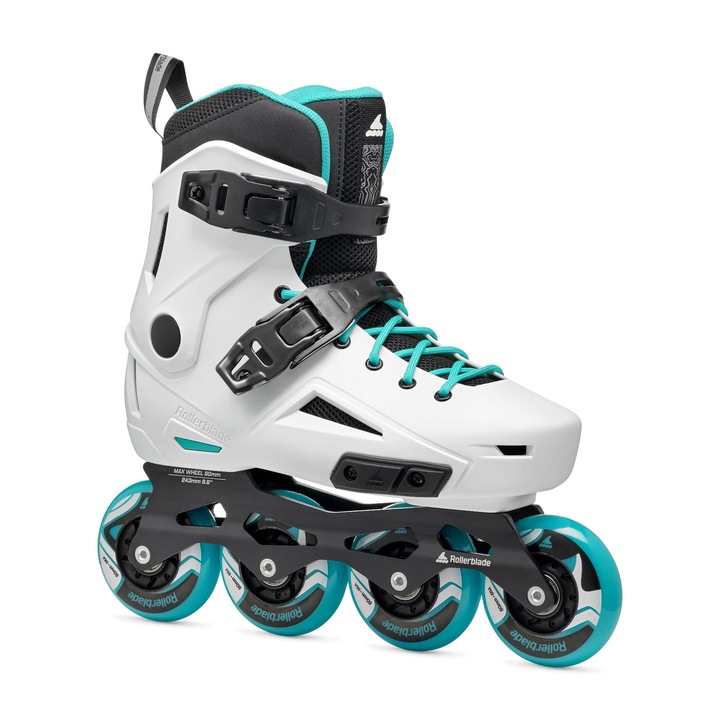 Ролери Rollerblade Lightning W Бяло/Аква 2024, 36,5/37, 80mm