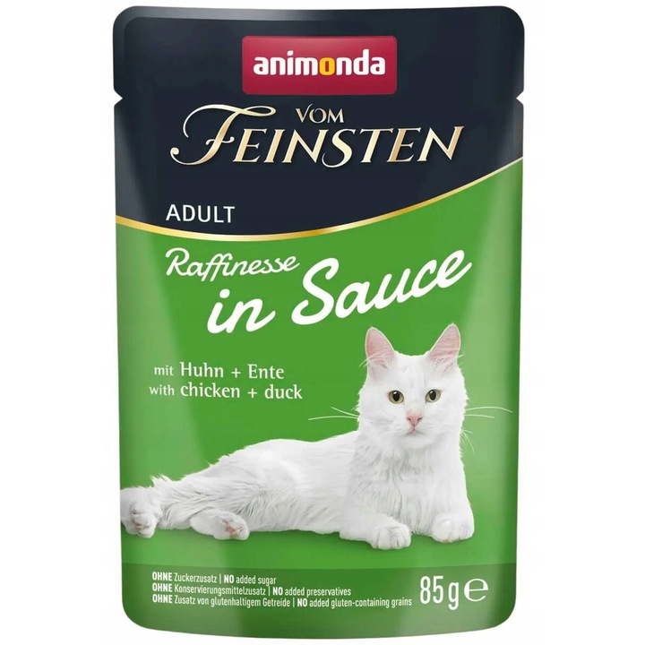 Hrana Umeda pentru Pisici animonda Rafinesse Sos Pui Rata 85g