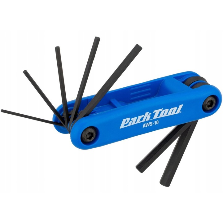 Set 7 chei imbus Park Tool AWS-10, 1,5-6 mm, negru-albastru