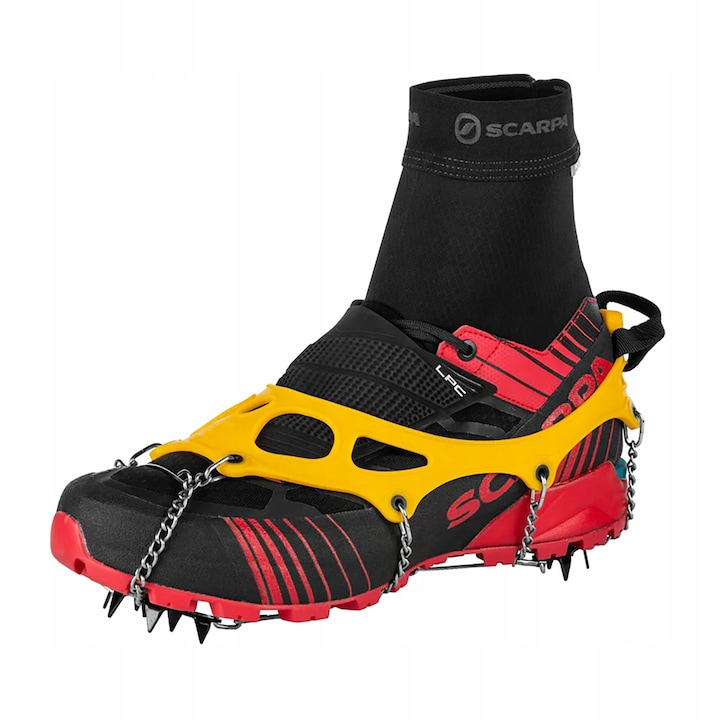 Raczki turistic Grivel Explorer Light, 14 cuie, 196-208g, 42-44, argintii