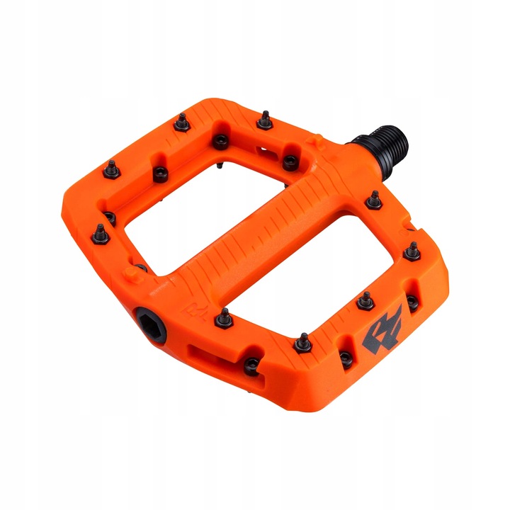 Pedale bicicleta Race Face, Chester, 11 pini, portocalii, 105x100mm