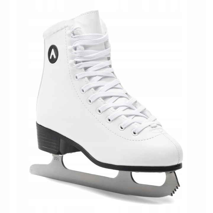 Patine figuroase ATTABO FS, alb, 32 EU, suport glezna, otel inoxidabil