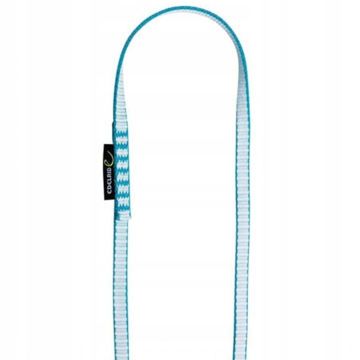 Petla de escalada EDELRID Dyneema Sling 11 mm II, 120 cm, Icemint, material bio-based, greutate 46 g