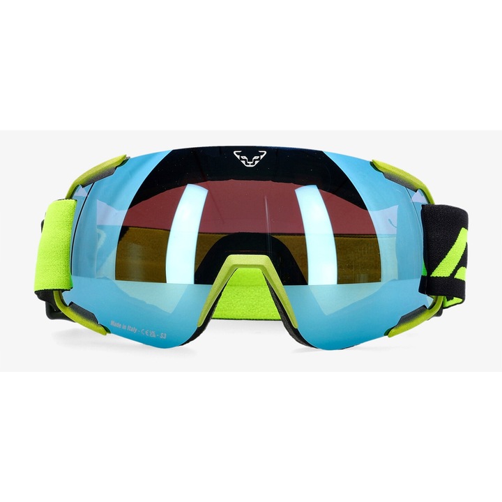 Ochelari de schi Dynafit TLT Evo Goggle, galben/negru, lentile Cat S3, ultralight, 63g