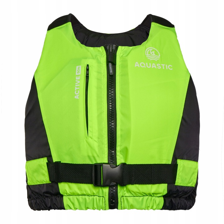 Kamizela de salvare AQUASTIC Active 50N, galben, XS, pentru sporturi acvatice