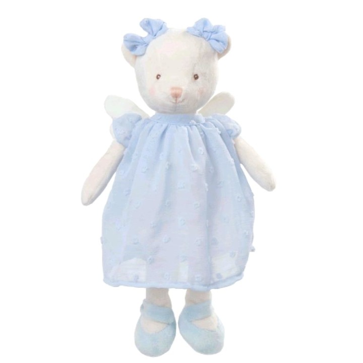 Angelina Ingerasul Pazitor – Ursulet de Plus Premium Sky, 30 cm, Bukowski Bears